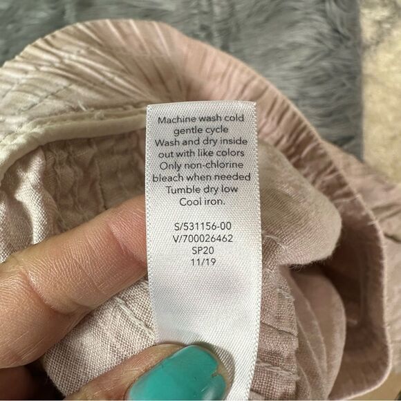 Athleta Tan Sweatpants with Relaxed Fit Linen - Picture 6 of 8